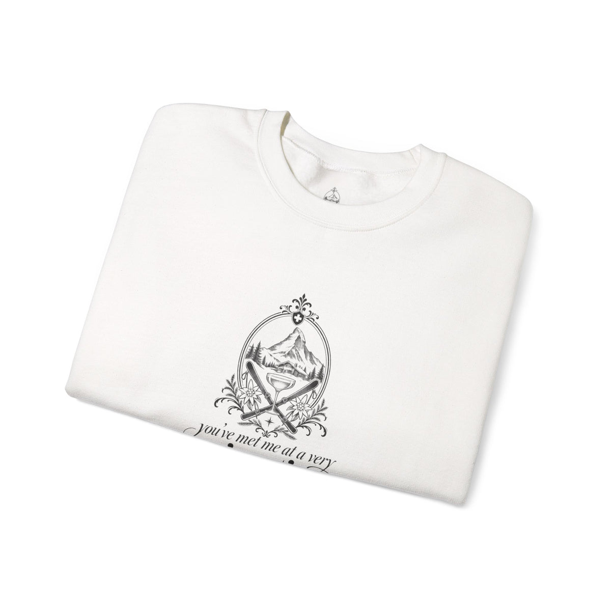 Swiss Time Vintage Crest Crewneck Sweatshirt