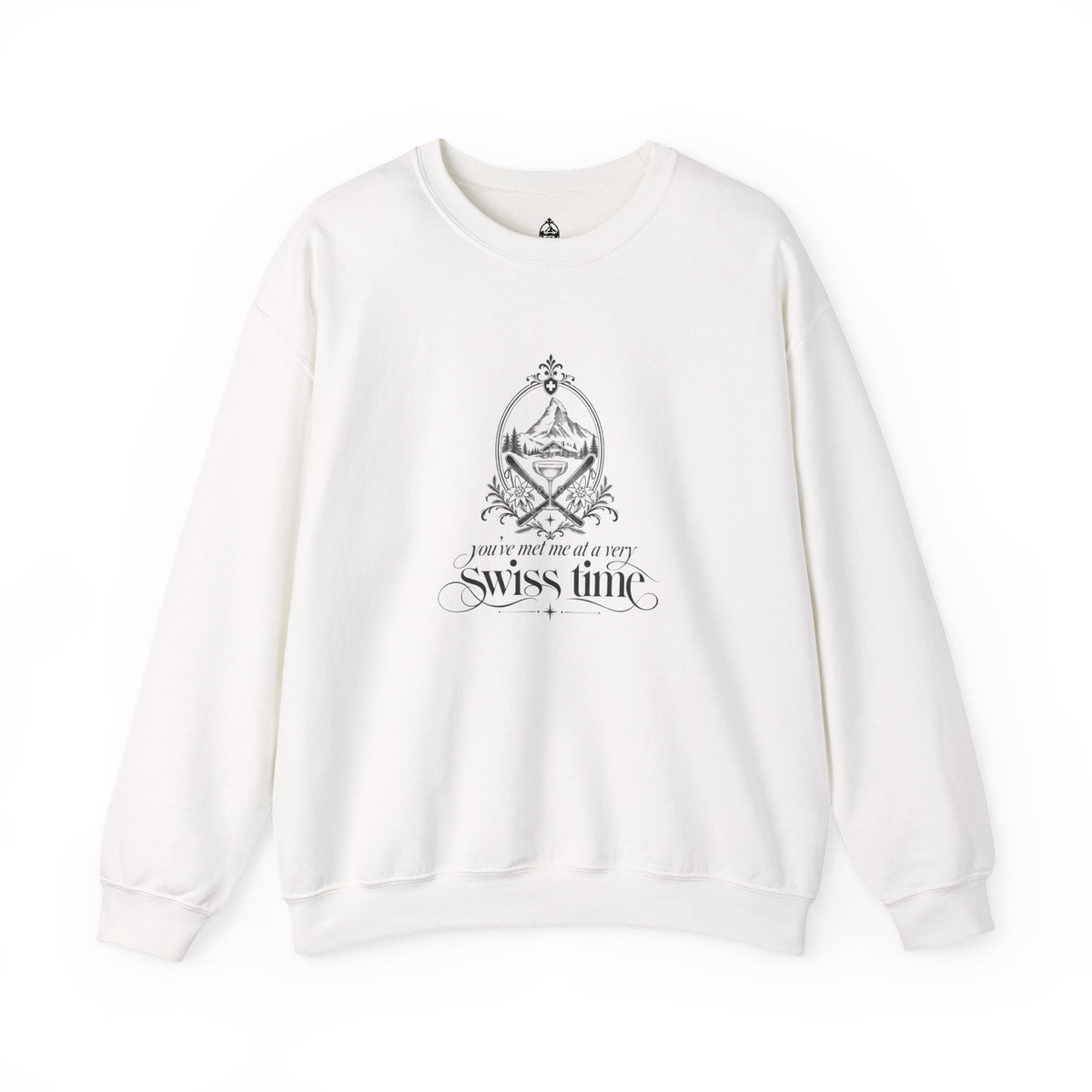 Swiss Time Vintage Crest Crewneck Sweatshirt