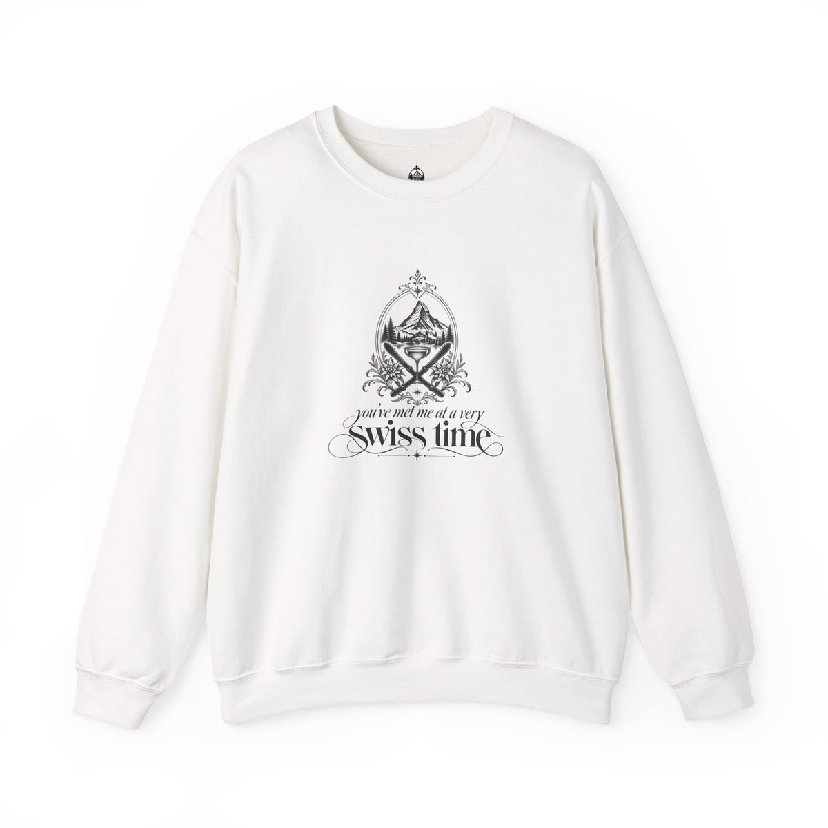 Swiss Time Vintage Crest Crewneck Sweatshirt
