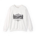 Mountain Floral Crewneck Sweatshirt — "You've met me at a very Swiss time"